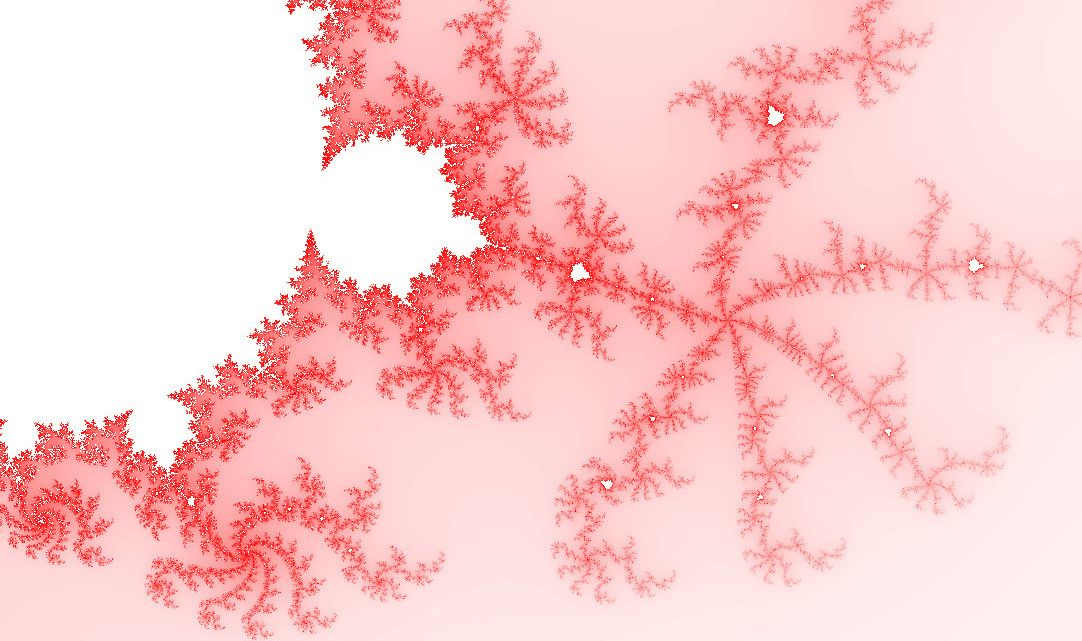 Screenshot of a Mandelbrot fractal <>